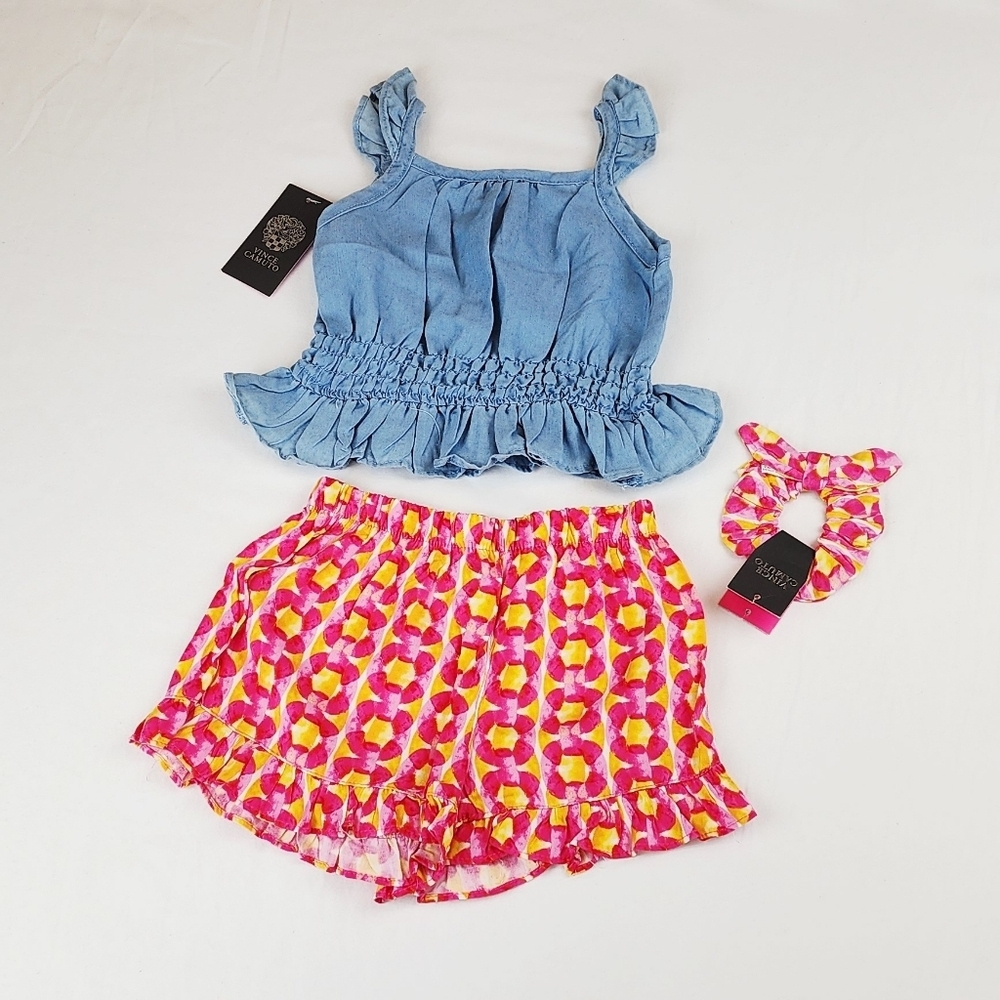 Vince Camuto 2 Pieces Set With Scrunchie Size 4